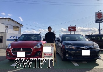 スイフトご納車おめでとうございます！！✨